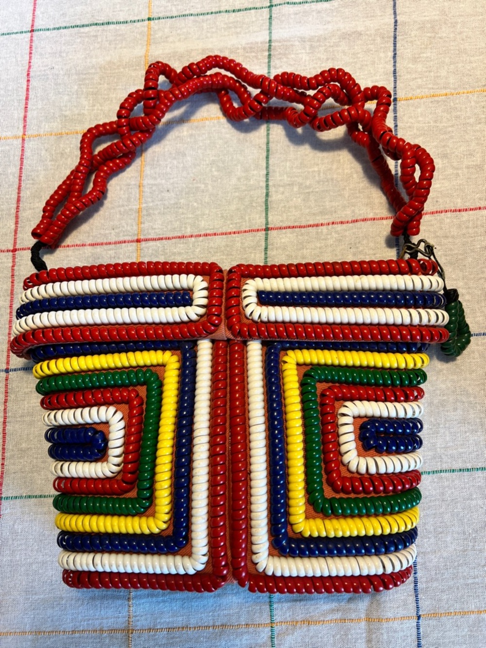 Vintage 1940’s Telephone Cord Purse